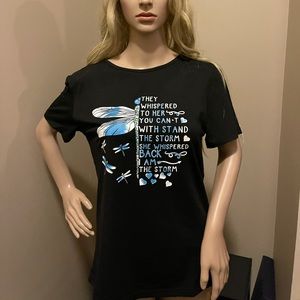 Dragonfly Whisper Quote T